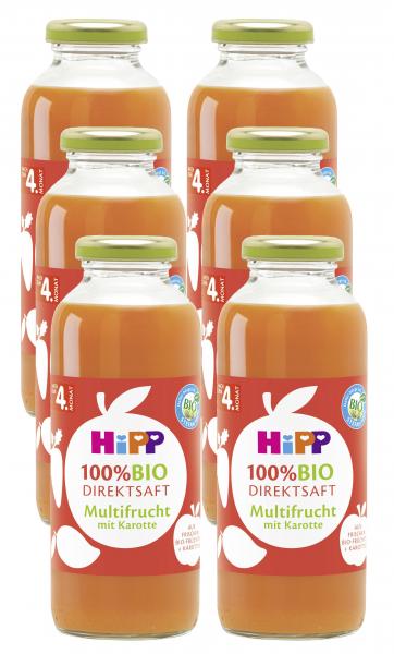 Hipp Bio Direktsaft Multifrucht mit Karotte