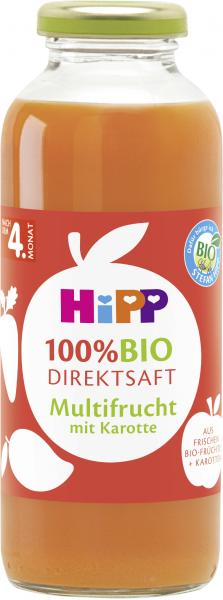 Hipp Bio Direktsaft Multifrucht mit Karotte