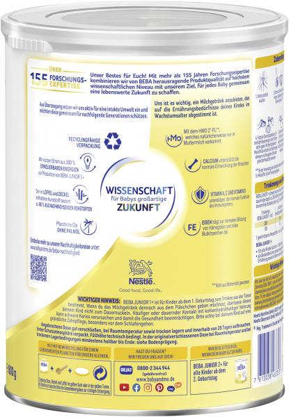 Nestlé BEBA Kindermilch Junior 1+ ab dem 12. Monat