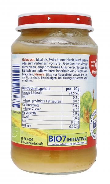 Alnatura Birne mit Marille