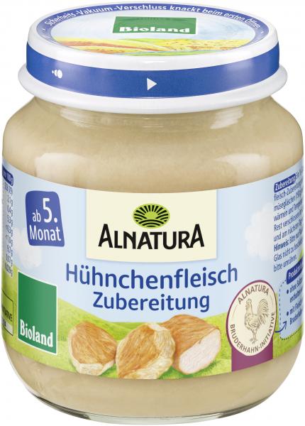 Alnatura Hühnchenfleisch-Zubereitung