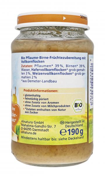 Alnatura Pflaumen-Birnen-Müsli