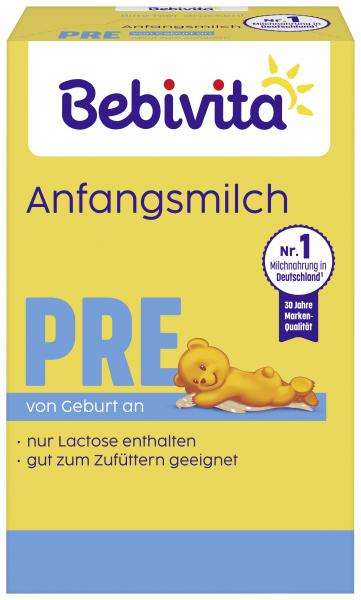 Bebivita Anfangsmilch Pre von Geburt an