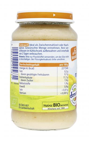 Alnatura Apfel-Birne mit Dinkelgrieß