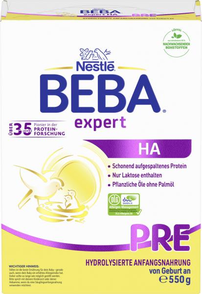 BEBA expert Ha Pre Hydrolysierte Anfangsnahrung von Geburt an
