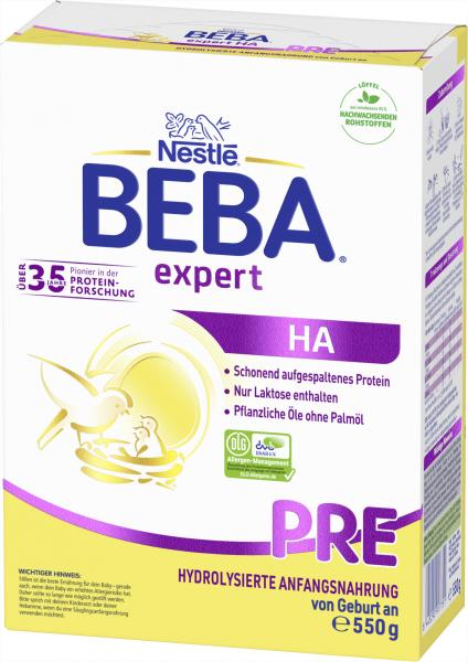 BEBA expert Ha Pre Hydrolysierte Anfangsnahrung von Geburt an