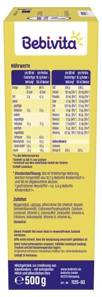Bebivita Kindermilch 1 ab 1 Jahr