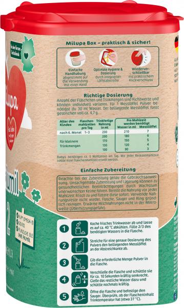 Milupa Milumil 2 Folgemilch nach dem 6. Monat