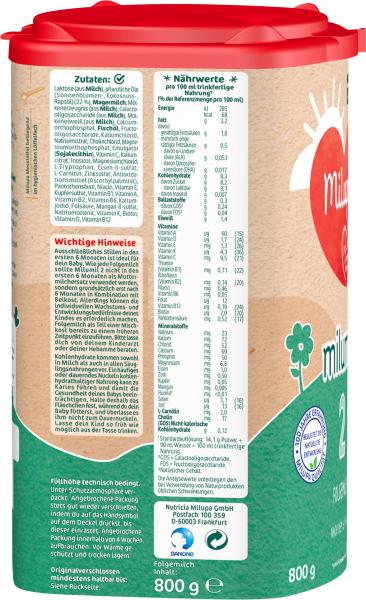 Milupa Milumil 2 Folgemilch nach dem 6. Monat