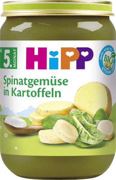 Hipp Spinatgemüse mit Kartoffeln