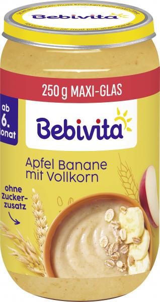 Bebivita Frucht & Getreide Apfel-Banane mit Vollkorn