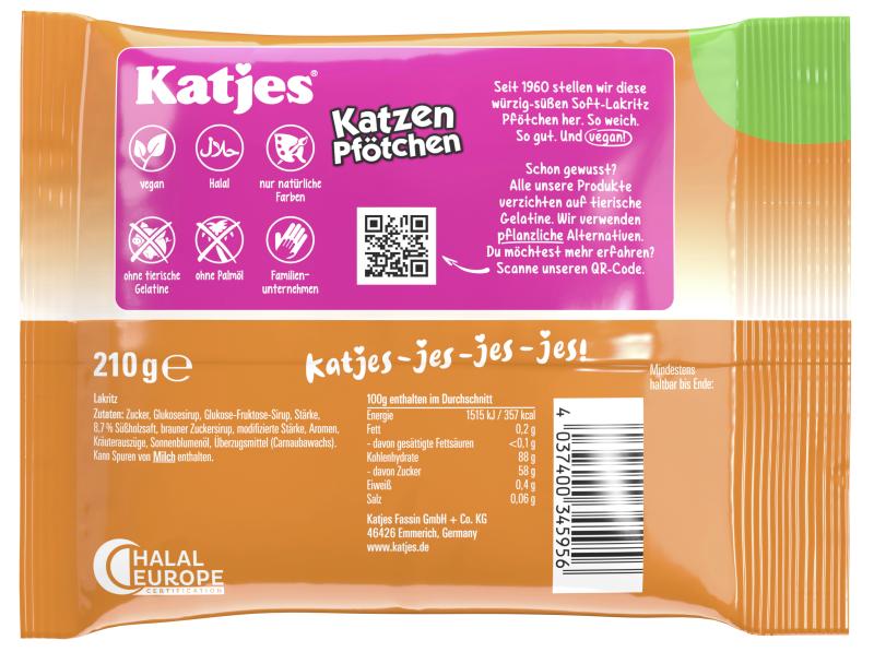 Katjes Katzen Pfötchen