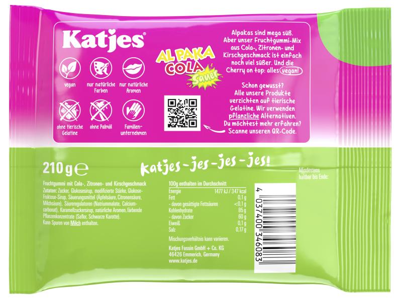 Katjes Al Paka Cola Sauer