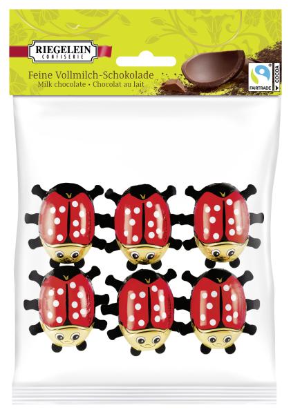 Riegelein Glückskäfer im Reiterbeutel