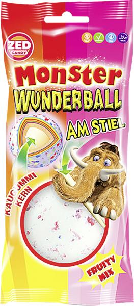 Monster Wunderball am Stiel Fruity Mix