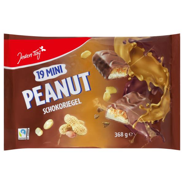 Jeden Tag Mini Riegel Peanut