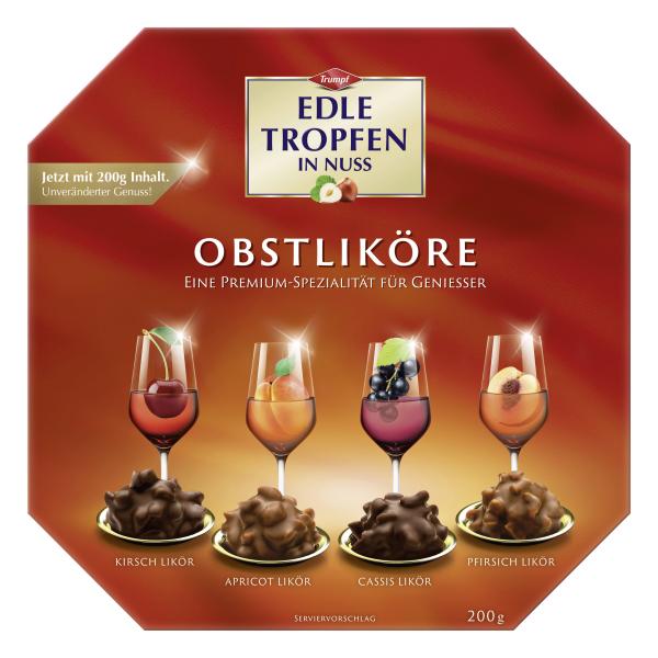 Trumpf Edle Tropfen in Nuss Obstliköre