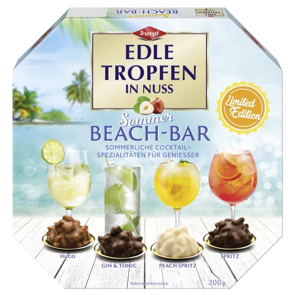 Trumpf Edle Tropfen in Nuss Sommer Beach Bar