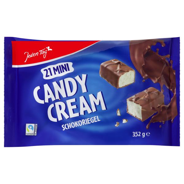 Jeden Tag Mini Riegel Candy Cream