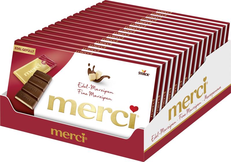 Merci Tafel Edel Marzipan