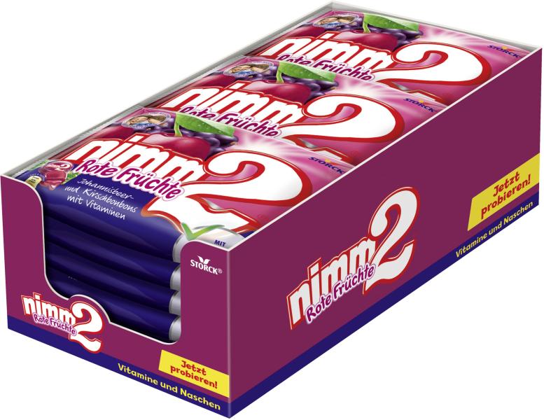 Nimm 2 Bonbons Rote Früchte