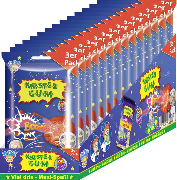 Knister Gum Tutti Frutti 3er