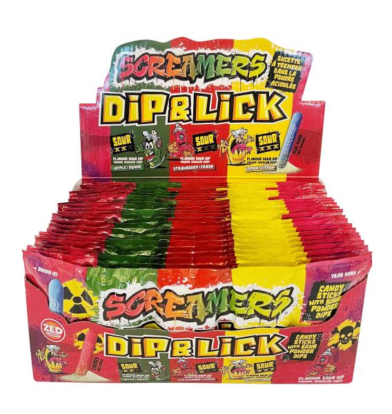 Screamers Dip & Lick Sour Schleckpulver