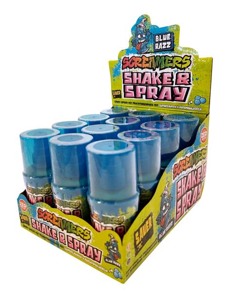 Screamers Shake & Spray Purple Razz