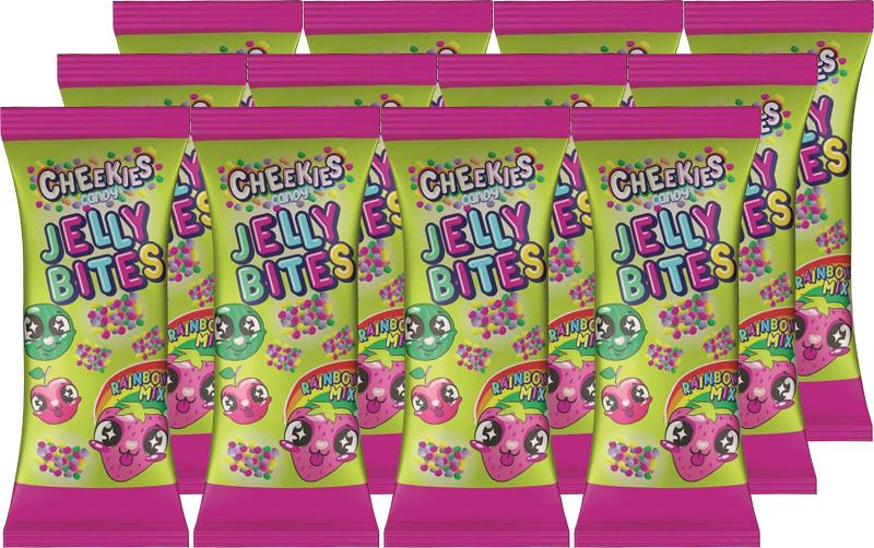 Cheekies Candy Jelly Bites Rainbow Mix