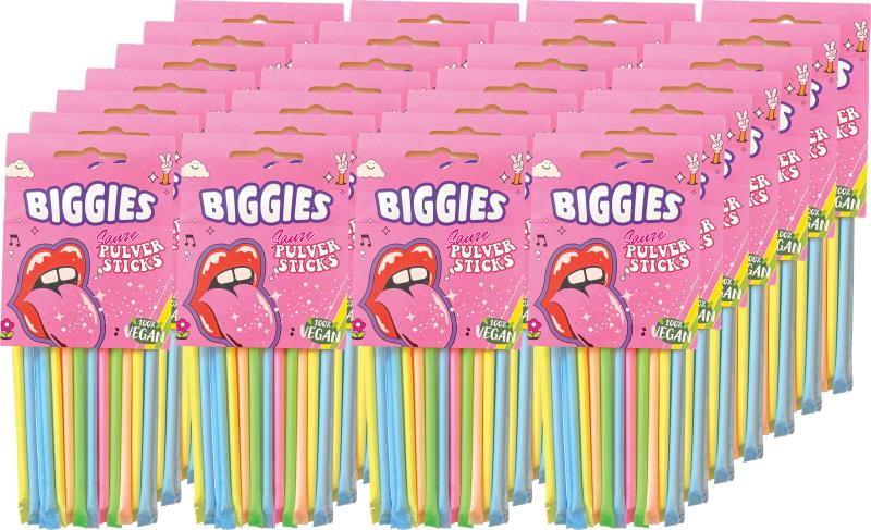 Biggies Saure Pulver Sticks