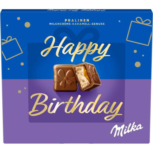 Milka Pralinen Happy Birthday