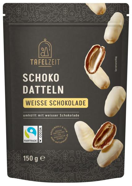 Tafelzeit Schoko Datteln Weiße Schokolade