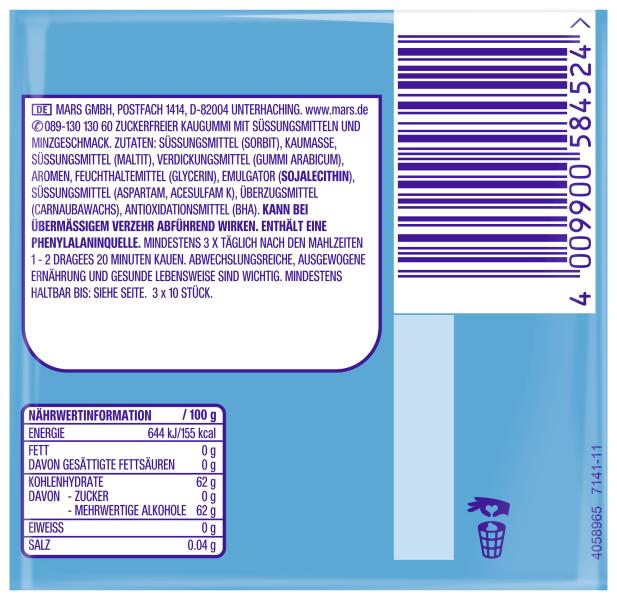 Wrigleys Extra Strong Mint Multipack