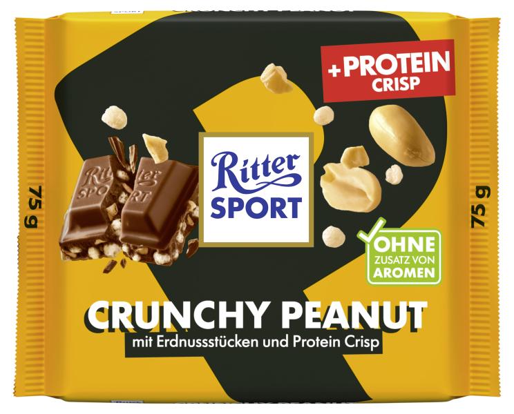 Ritter Sport +Protein Crisp Crunchy Peanut