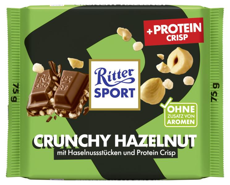 Ritter Sport +Protein Crisp Crunchy Hazelnut