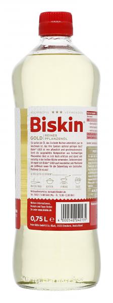Biskin Gold Reines Pflanzenöl