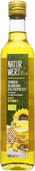 NaturWert Bio Sonnenblumenöl kaltgepresst