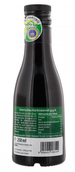 Steirisches Kürbiskernöl g.g.A.