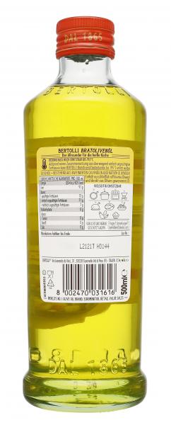 Bertolli Brat-Olivenöl hoch erhitzbar