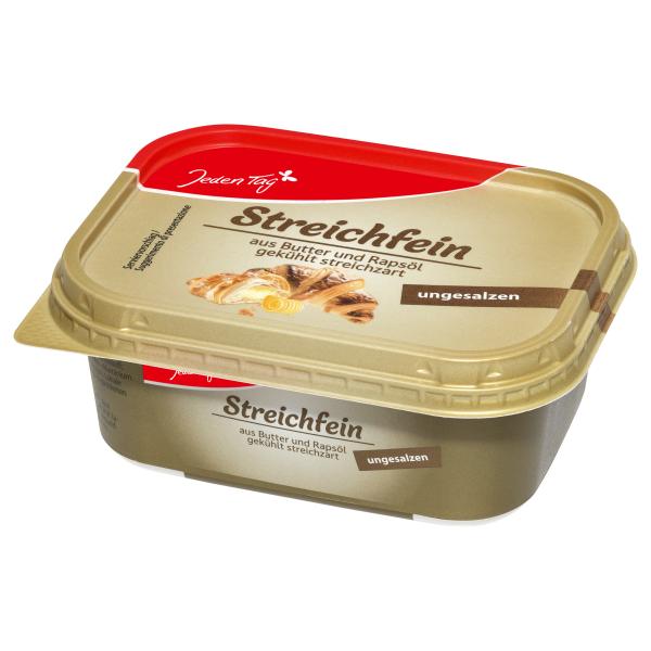 Jeden Tag Streichfein ungesalzen
