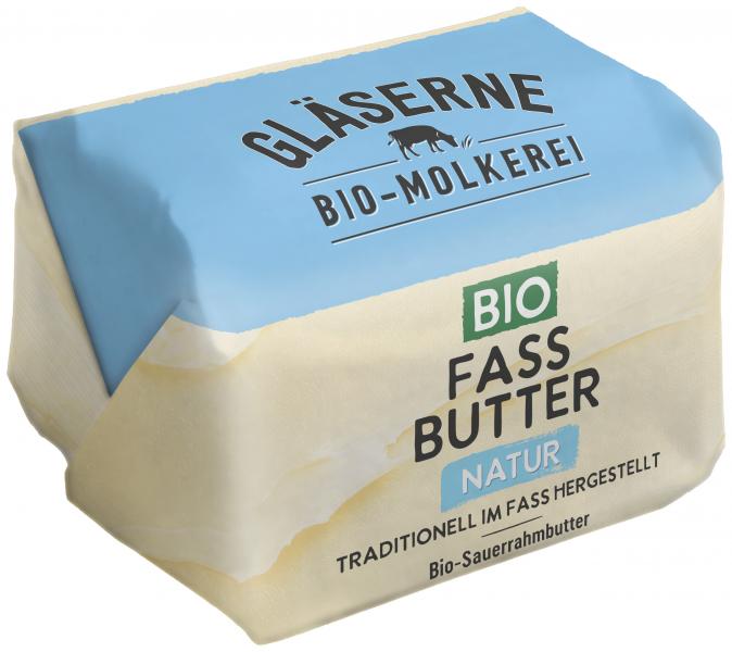 Gläserne Molkerei Bio Fassbutter natur 
