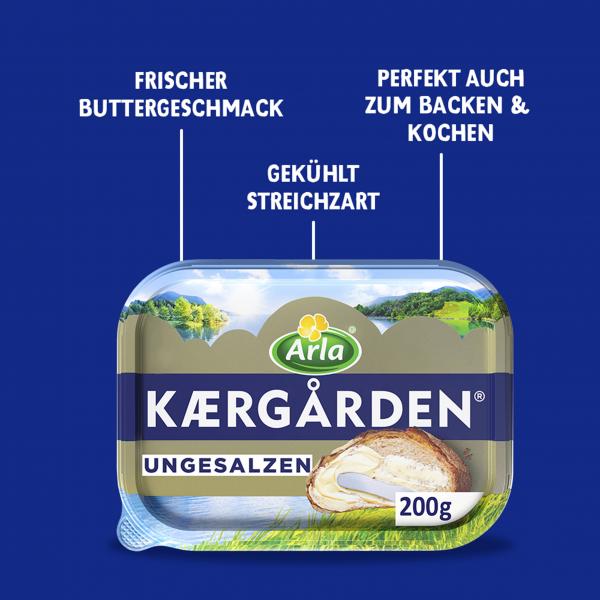 Arla Kaergarden Butter ungesalzen