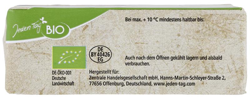 Jeden Tag Bio Süßrahm Butter