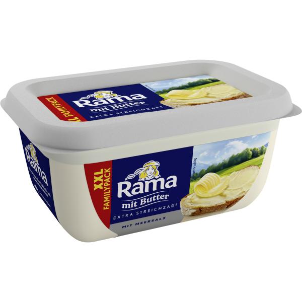 Rama mit Butter gesalzen