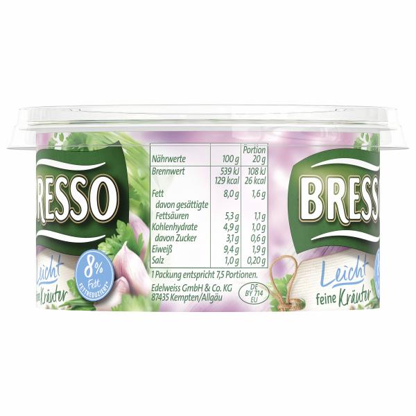 Bresso Leicht Feine Kräuter
