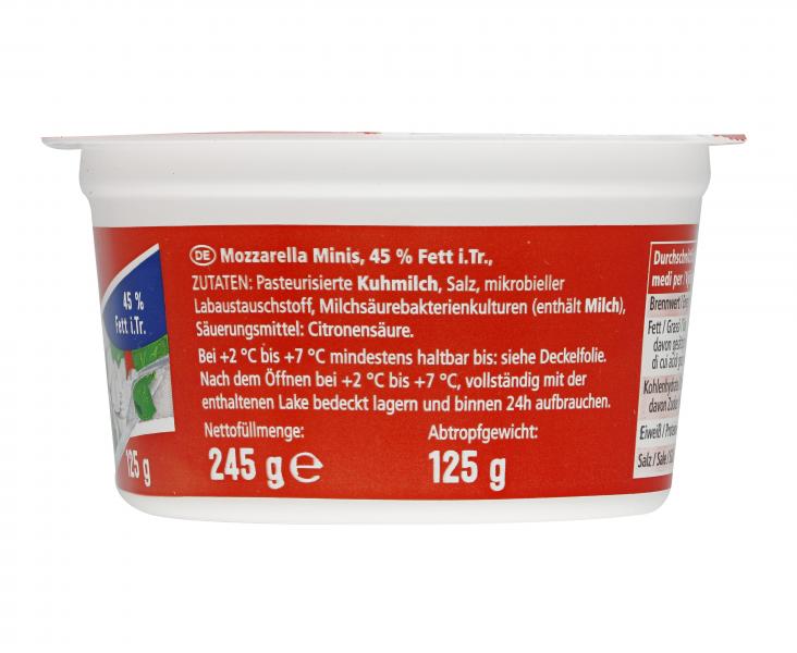 Jeden Tag Mozzarella Minis