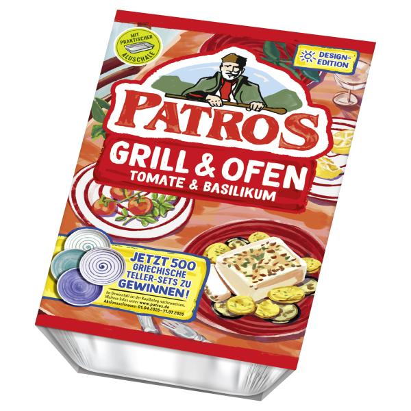Patros für Grill & Ofen Tomate & Basilikum