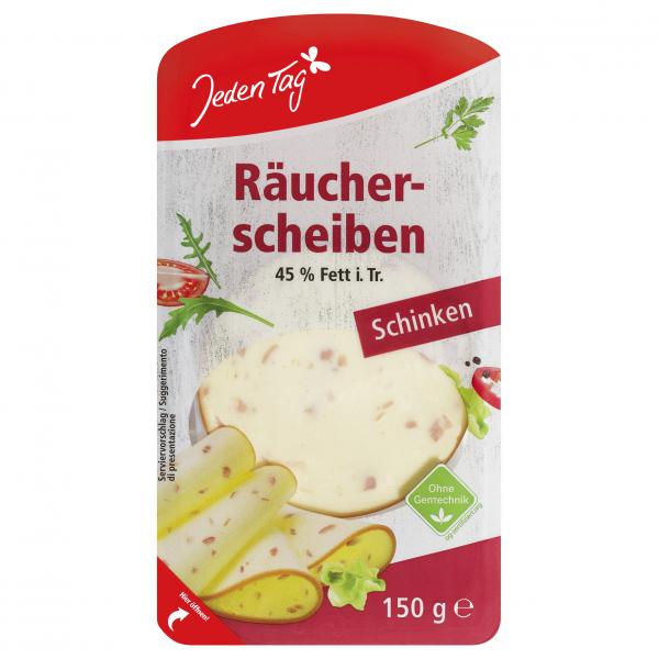Jeden Tag Räucherscheiben Schinken