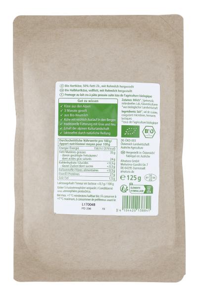 Alnatura Heumilch Bergkäse
