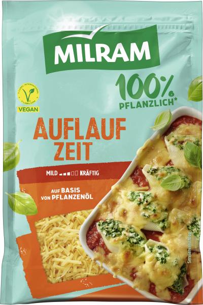 Milram Auflauf Zeit 100% pflanzlich